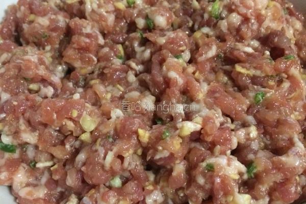 白菜馅肉饺的做法图解5
