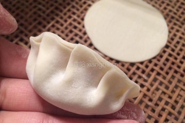 白菜馅肉饺的做法图解10