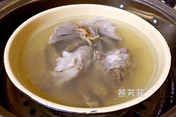 蛏子干棒骨汤的做法图解5