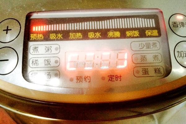 红豆饭的做法图解3