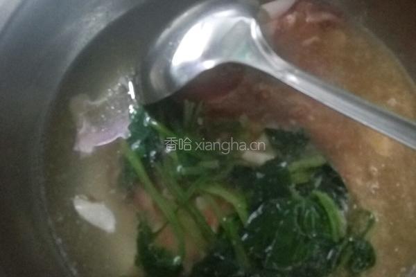 羊肉菠菜汤的做法图解8