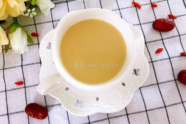 红枣枸杞豆浆的做法图解9