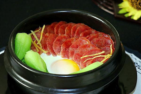 腊肠煲仔饭的做法图解12