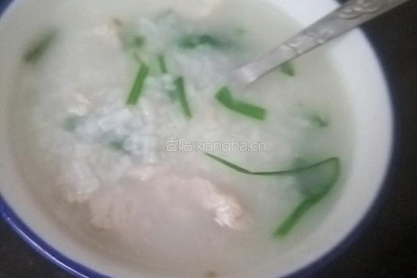葱花瘦肉粥的做法图解5