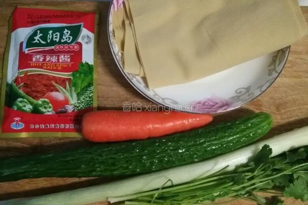 干豆腐卷的做法图解1