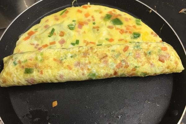 蔬菜鸡蛋卷的做法图解8