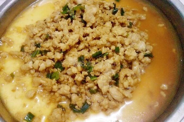 肉末鸡蛋羹的做法图解13
