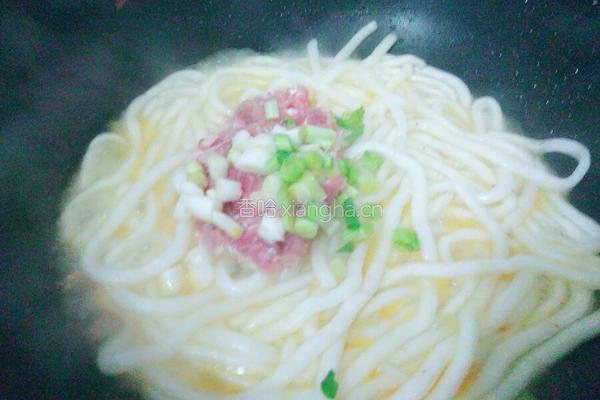 肉末土豆粉的做法图解6