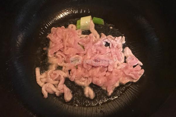 蒜黄炒肉丝的做法图解8