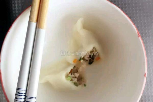 猪肉香菇水饺的做法图解7