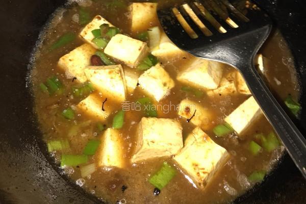 秘笈豆腐素炖白菜的做法图解3