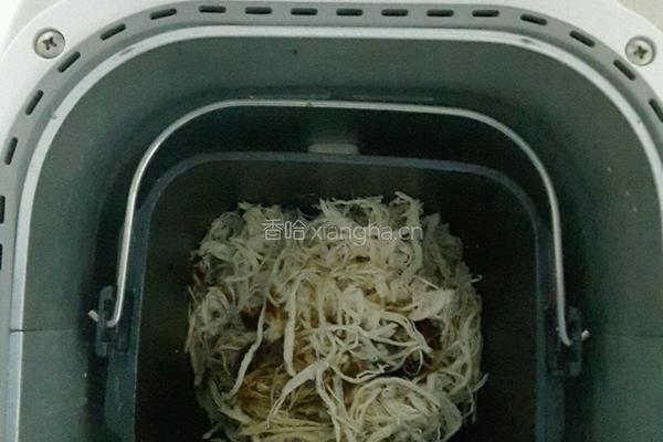 鸡肉肉松的做法图解2