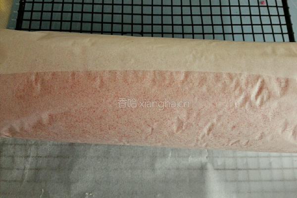 火龙果奶油蛋糕卷的做法图解17