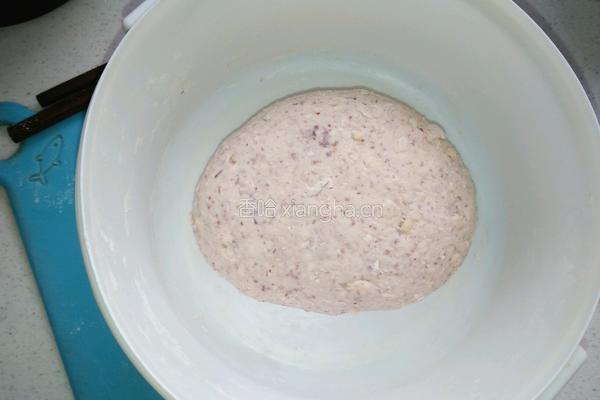 红豆渣馒头的做法图解4