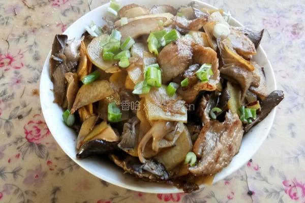 土豆炒平菇的做法图解7