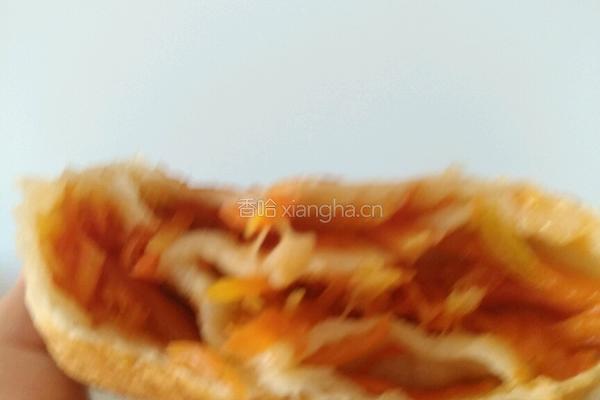 胡萝卜菜合的做法图解3