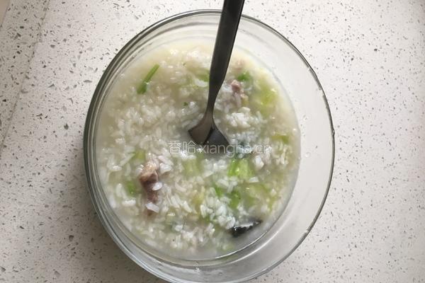 皮蛋瘦肉粥 懒人版