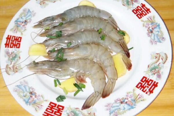 蒸大虾的做法图解3