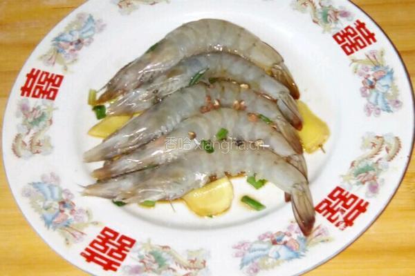 蒸大虾的做法图解4
