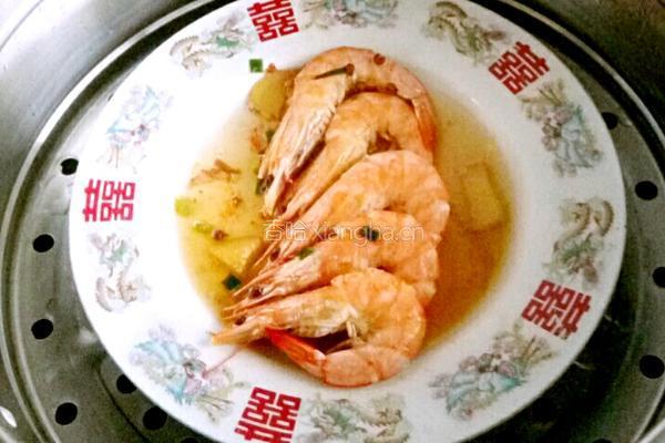 蒸大虾的做法图解6