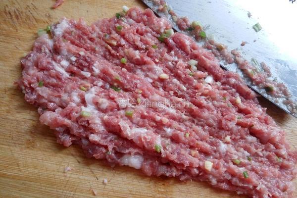 鲜肉马蹄馄饨的做法图解3