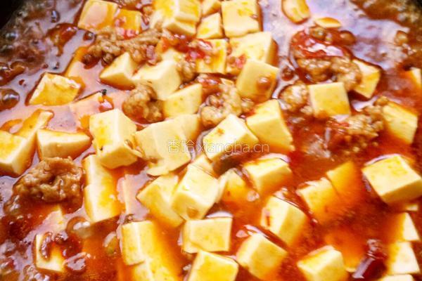 简易版麻婆豆腐的做法图解6