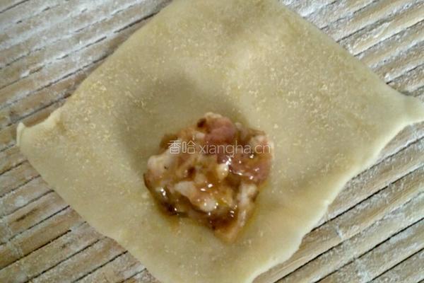 平菇猪肉馄饨的做法图解10