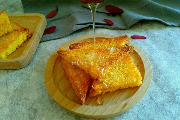 酥脆蜂蜜土司片的做法图解8