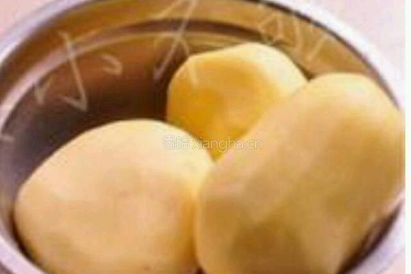 红萝卜土豆饼的做法图解1