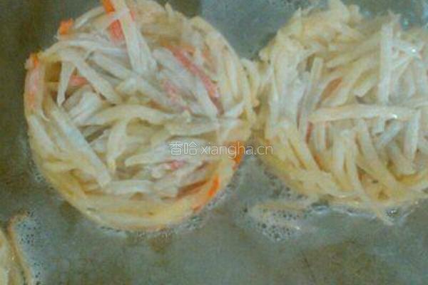 红萝卜土豆饼的做法图解4