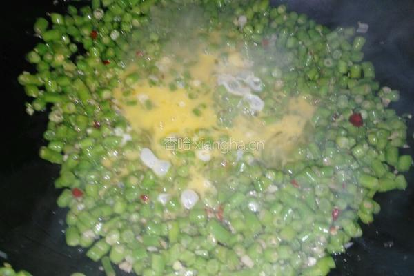 豆角鸡蛋的做法图解6