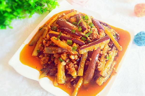 肉末茄子的做法图解12