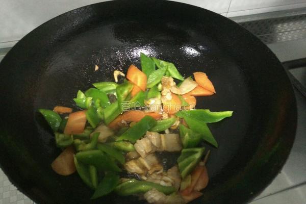小炒腐竹的做法图解3
