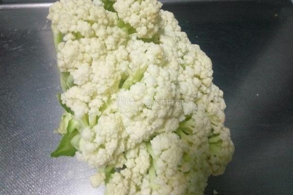 蚝油有机花菜的做法图解2