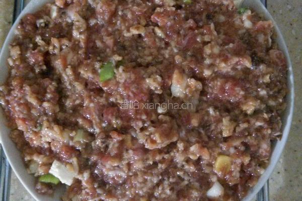 肉末马蹄蒸豆腐的做法图解5