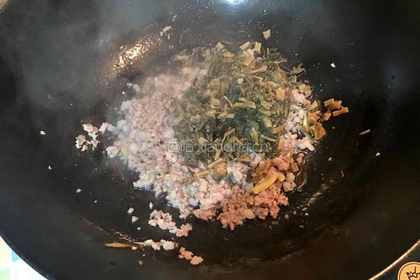 酸菜肉末猪血汤的做法图解4