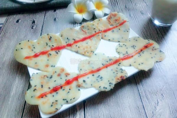 爱心花朵煎饼的做法图解13