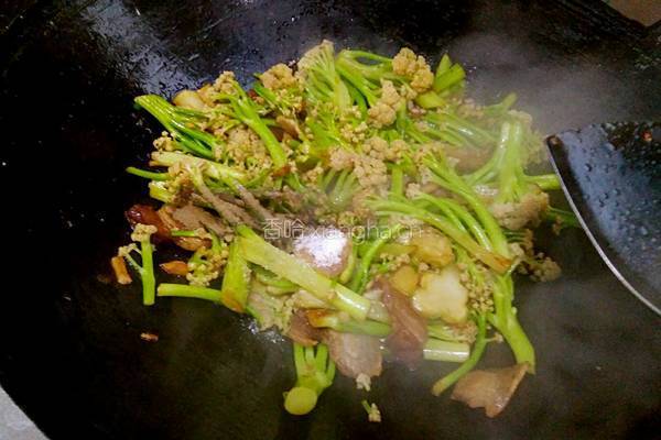 干锅花菜的做法图解7