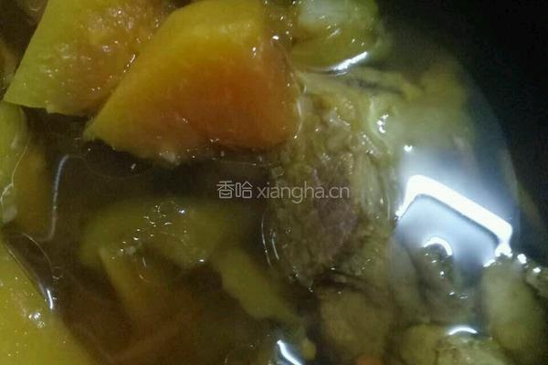 木瓜筒骨汤的做法图解4