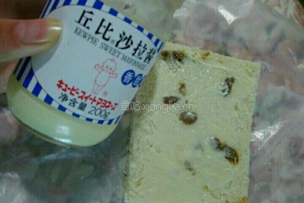 鸡蛋火腿三明治的做法图解9