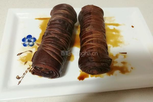 香辣豆皮卷的做法图解12