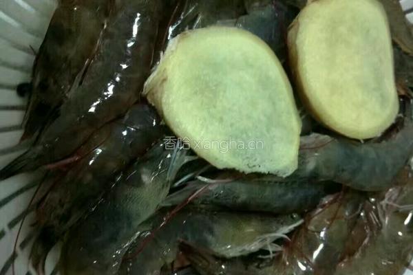 白灼虾的做法图解2