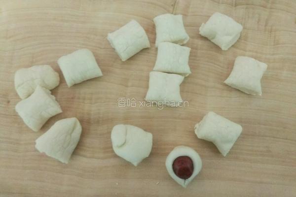 花样枣馒头的做法图解4