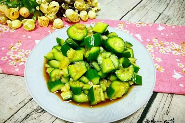 凉拌小黄瓜的做法图解6