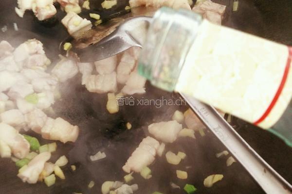 香菇五花肉焖饭的做法图解9