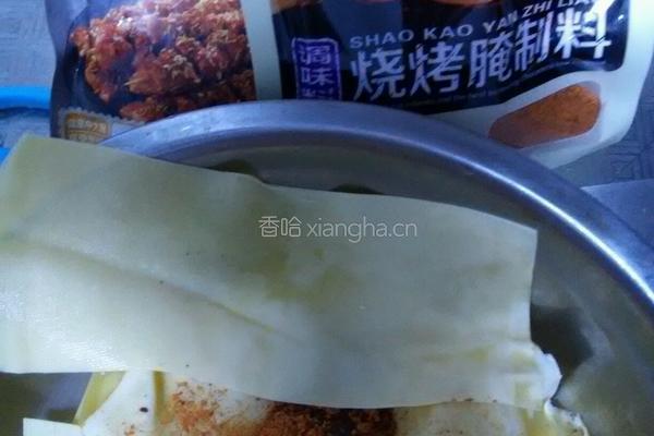 烤菜卷的做法图解1