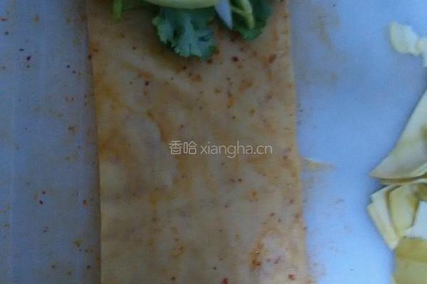 烤菜卷的做法图解3