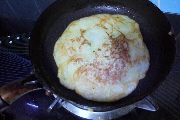 玉米面饼的做法图解9