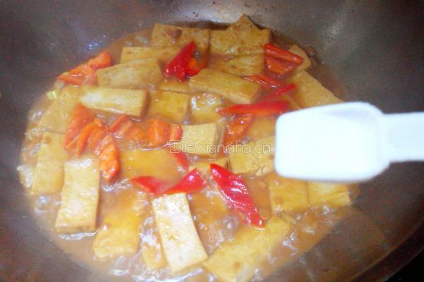 黄豆酱烧豆腐的做法图解14