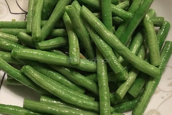 黄豆酱炒豆角的做法图解5